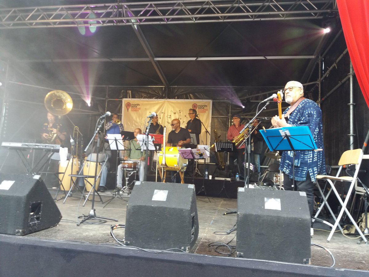 theohartman070's tweet photo. @SKVR #kiddynamitejazzfestival #DeNazaten #DeSchalm #DeGlobbetrotter Spectaculaire opening van het festival & goede samenwerking! https://t.co/J7pjadGqXL