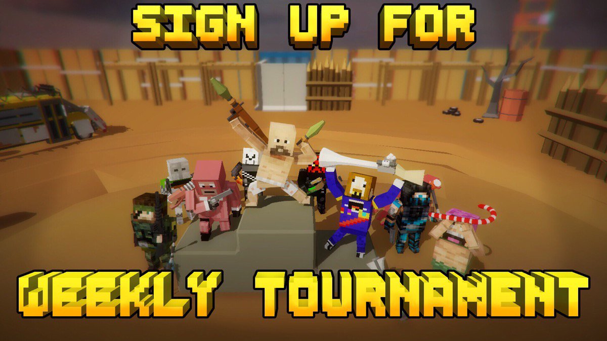 PixelFury_OG's tweet photo. Tomorrow we´ll launch Weekly Tournament! Each person gets a limited amount of matches and a similar weapon :) Best skill wins! https://t.co/tcfK5i0ZYE