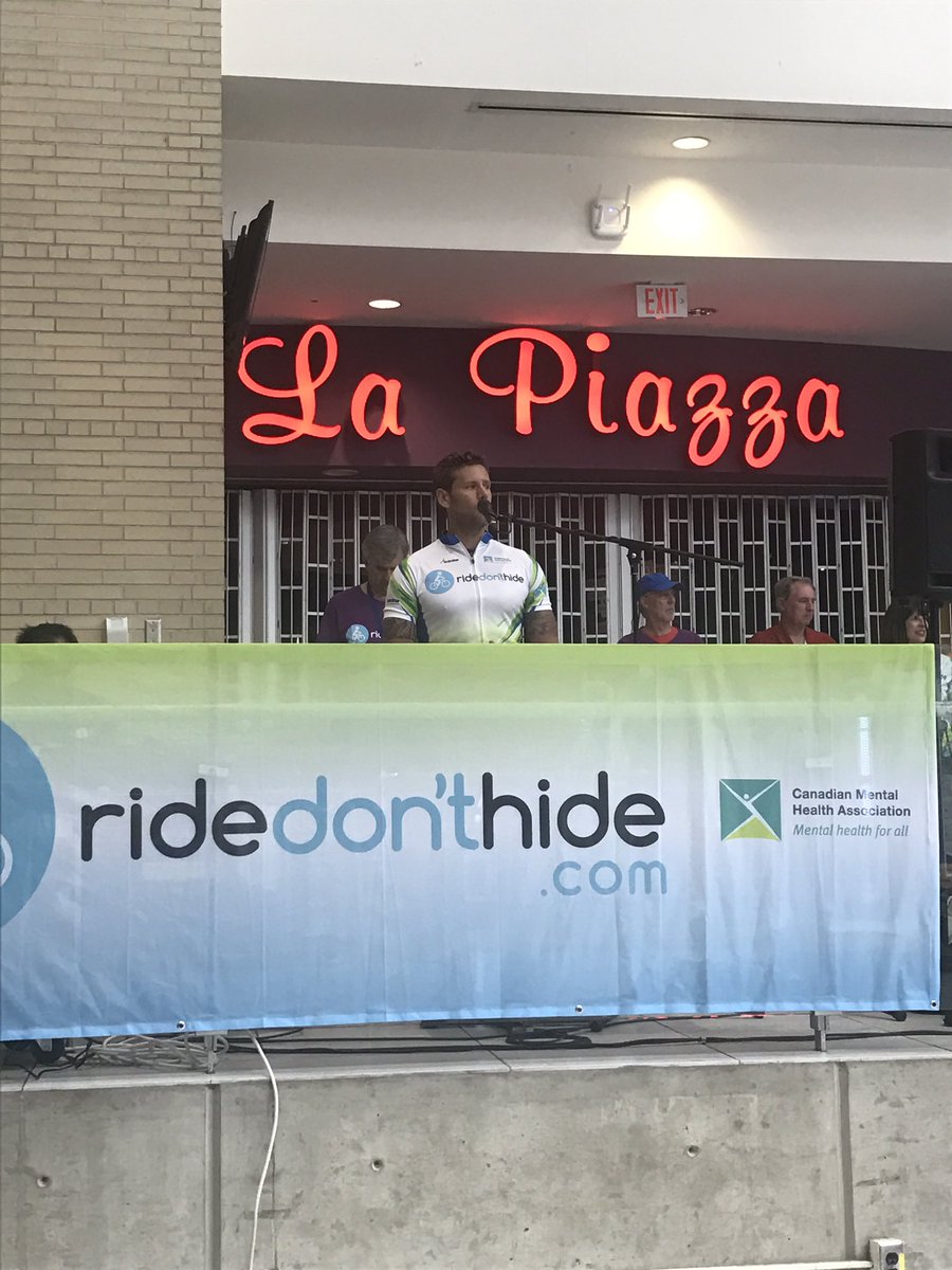 mhinmotion's tweet photo. Ambassador @nickjpetrella from @MohawkCollege saying a big thank you to everyone who participated in @ridedonthide 2017! https://t.co/LDzZUcXdey