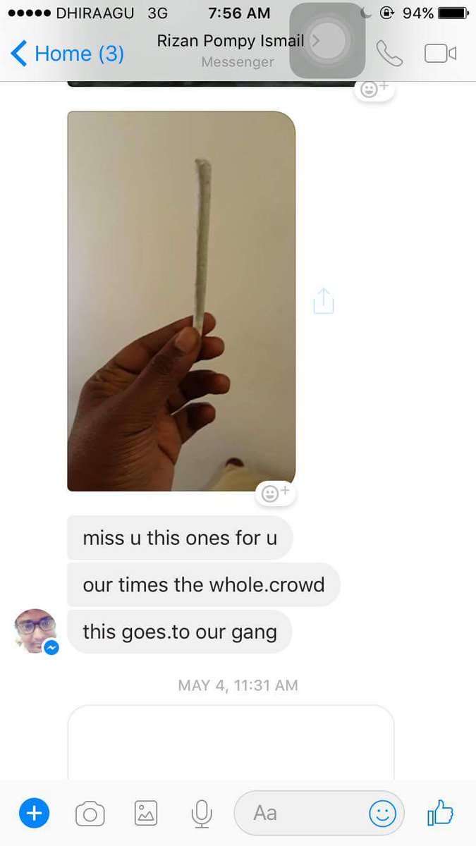 mujunaeem's tweet image. @rizanmahdi is the kind of radicalized thug who deems fit to peach to me. And the @PoliceMv nurture them into murderers. #goodmuslims