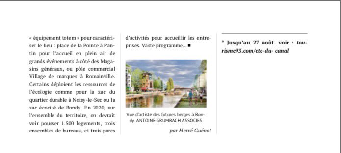 L'ambitieuse reconversion du Canal de l'Ourcq ! <a href="/Est_Ensemble/">Est Ensemble</a> <a href="/EstEnsembleExpo/">EstEnsemble Expo2025</a> <a href="/leJDD/">Le JDD</a>