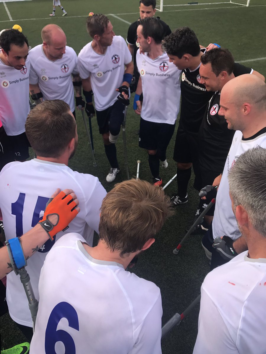 amputeefootball's tweet photo. Teamwork.... hard work... Dedication = Success https://t.co/RbFkVVP1gc