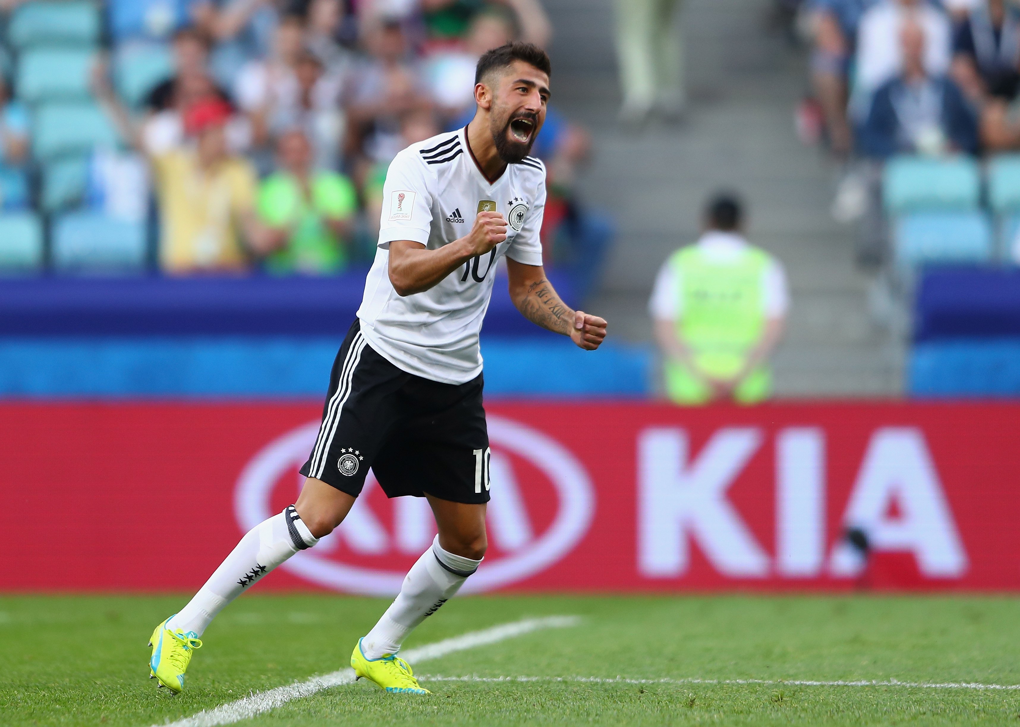 FIFA on Twitter: "????PHOTO Kerem Demirbay celebrates after opening the scoring for ????????Germany #ConfedCup #GERCMR https://t.co/VBLxkNx8Un" / Twitter