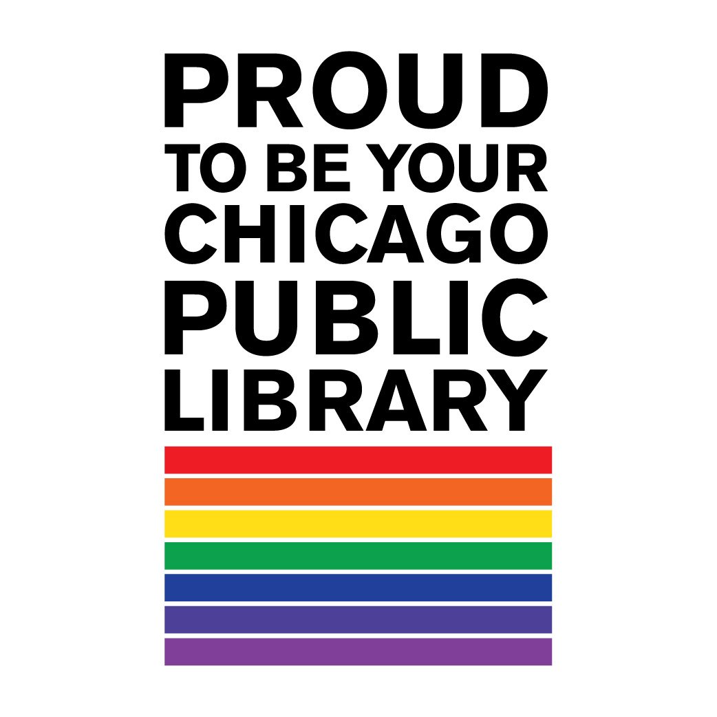 chipublib's tweet photo. We are proud to be your Chicago Public Library! #Pride2017 #ChicagoPride #CPLpride https://t.co/FwM7iw0gqL