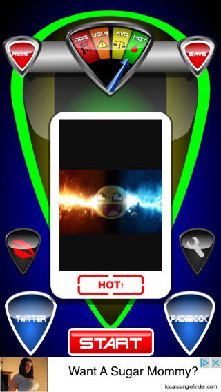 BreianDunne's tweet photo. The #HOTOMETER face scanner app has spoken! https://t.co/UsgKQY5ZPM