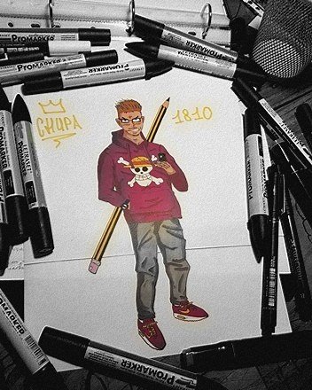 Chupa1810's tweet photo. Jme suis représenter dans ce dessin CHUPA 1810✏🔥📷
#myself #black #whight #onepiece #manga #draw #picture #photofiltre https://t.co/S1iObjucNB