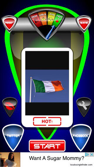 BreianDunne's tweet photo. The #HOTOMETER face scanner app has spoken! https://t.co/M9FKMHfUJ9