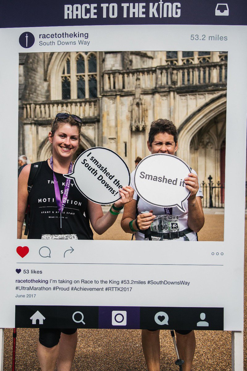 RaceToTheKing's tweet photo. Amazing scenes at the finish line as our inspiring runners &amp; walkers reach the steps of Winchester Cathedral! #KnightsCameraAction #RTTK2017 https://t.co/gI362JfjPn