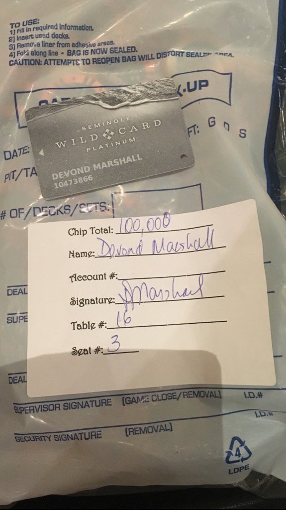 Devond Marshall tweet media