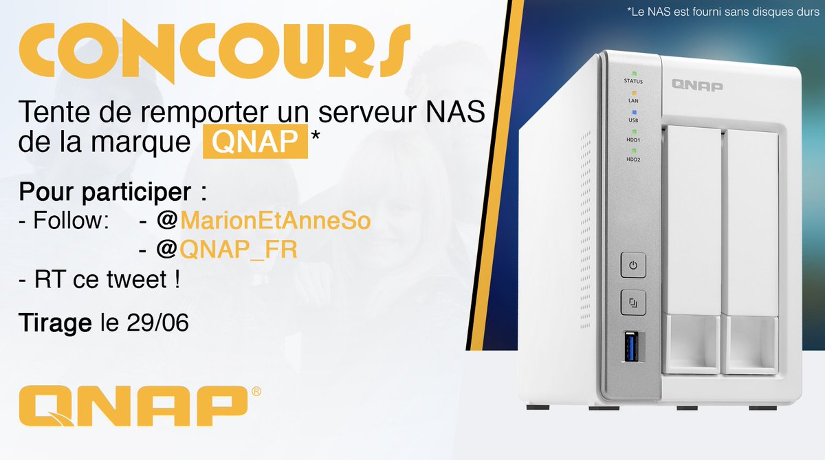 FuuryStream's tweet image. Tentez de gagner votre serveur multimédia @QNAP_fr ! 
Il suffit de RT + 
-&amp;gt; Follow le compte @MarionEtAnneSo 
-&amp;gt; Follow le compte @QNAP_fr
