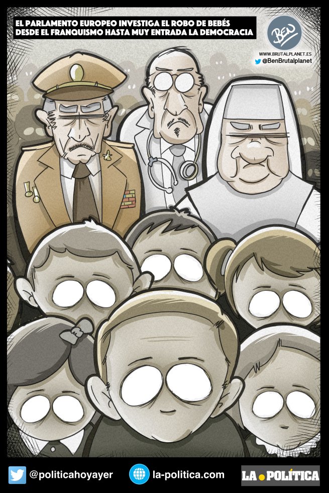 #NuestrosBebésRobados
La Iglesia cómplice de tantos niños desaparecidos durante el franquismo