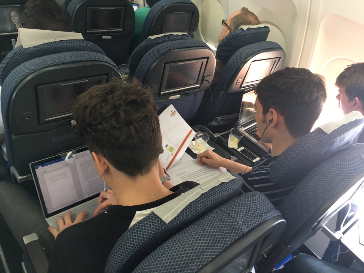 Welly_STE's tweet photo. L6 Chemists working on their presentation on the plane for the International Chemistry Tournament, Moscow #IChTo https://t.co/gjdeaJHMmg