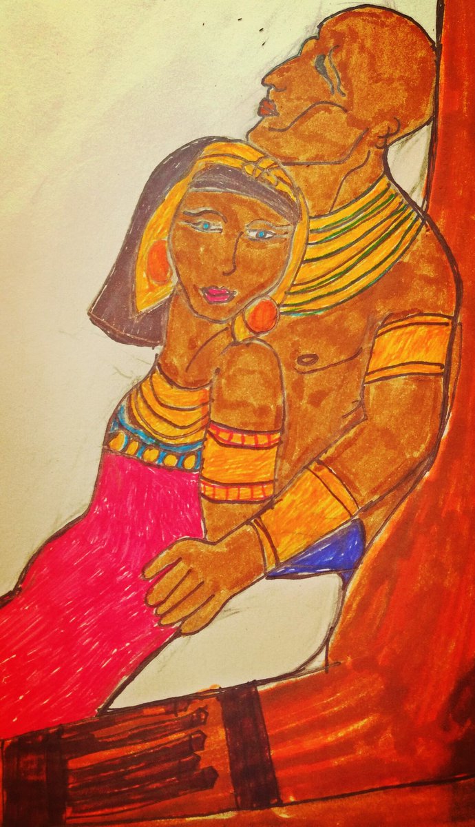 Me and Rameses *smiles* having a lovely time together