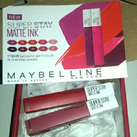 dreambeautygx's tweet image. So excited! Thank you @Maybelline &amp;amp; @Influenster!!!! #SuperStayMatteInk #GotItFree #freetotest