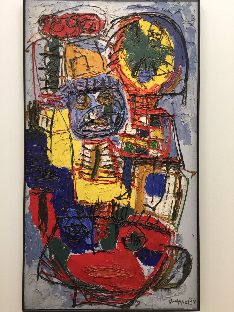 StanHintzy's tweet photo. Expo tres forte de @KarelAppel au Musée d'Art Moderne de Paris https://t.co/8CNUSz63YJ