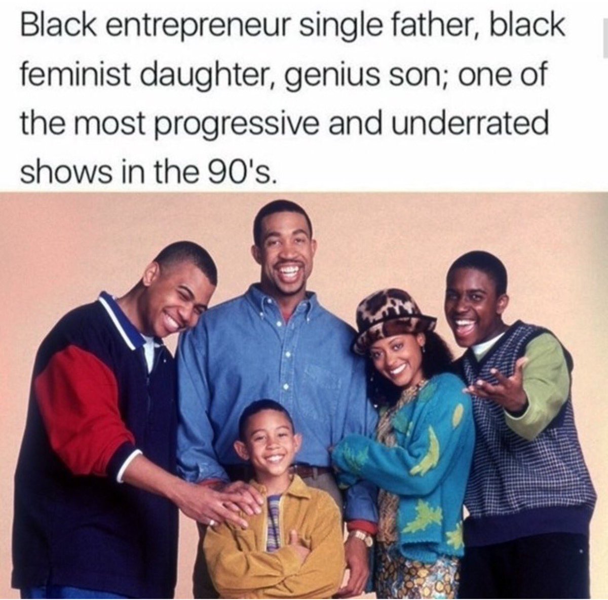 JustinAmbrister's tweet image. Where are show like this in today generation  miss this show #blackfathers #blacksitcom #smartguy #90s