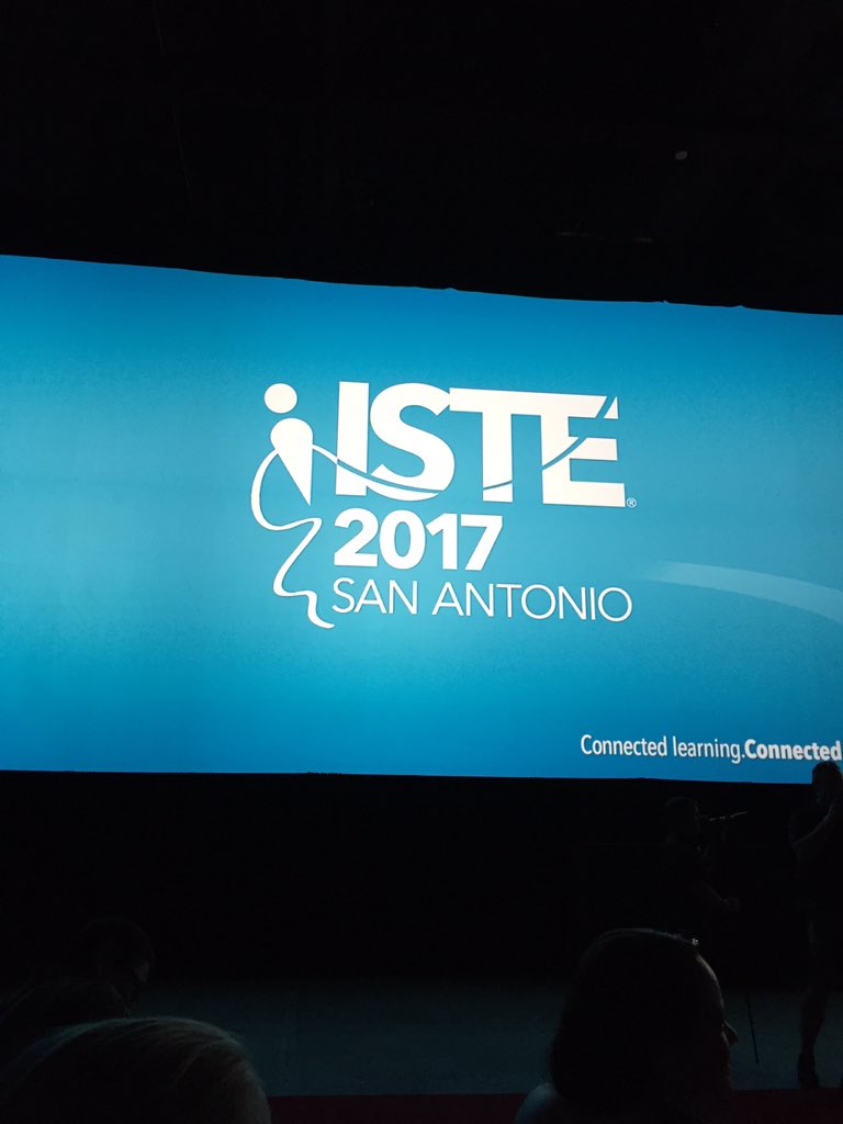 SBCUSDedtech's tweet photo. SBCUSD is representing 1 of more than 8000 districts, 50 states and 70 countries attending #ISTE2017 in San Antonio! #sbcusdedtech https://t.co/3cwJChlROJ