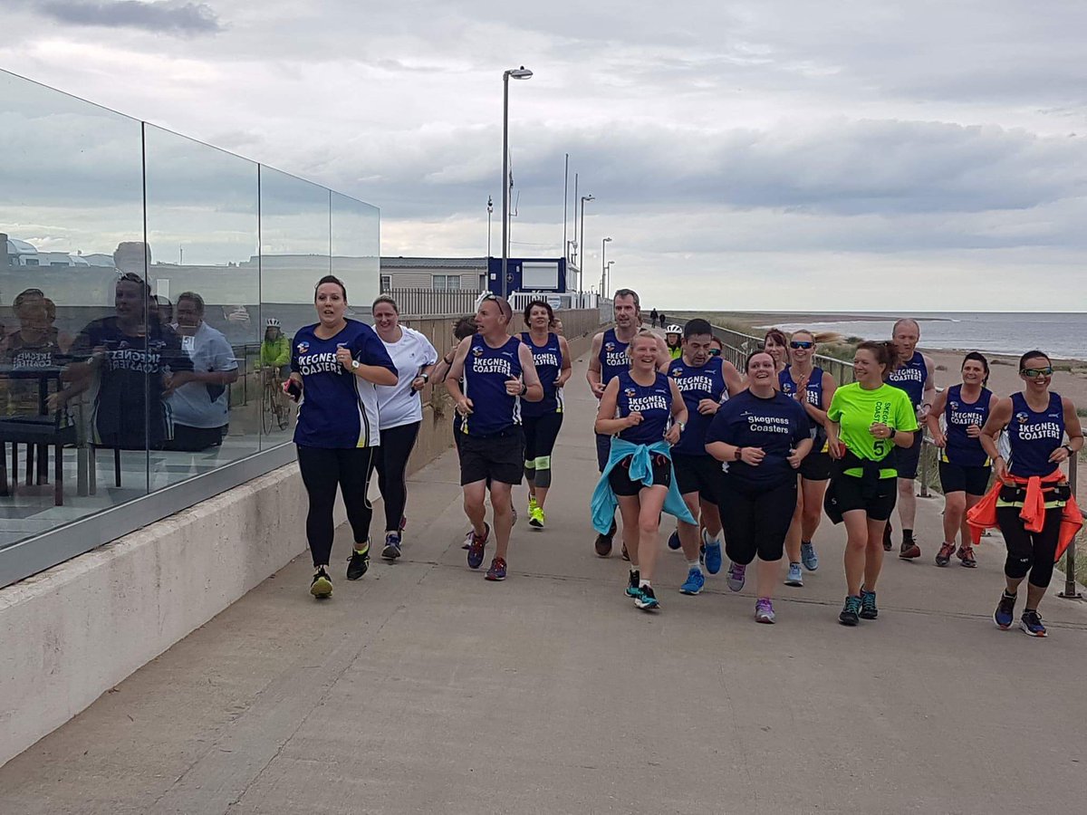 SkegCoasters's tweet photo. Coasters 60-mile #SummerRelay complete! Fantastic #running & #teamwork everyone! https://t.co/LFgIrGxbo8