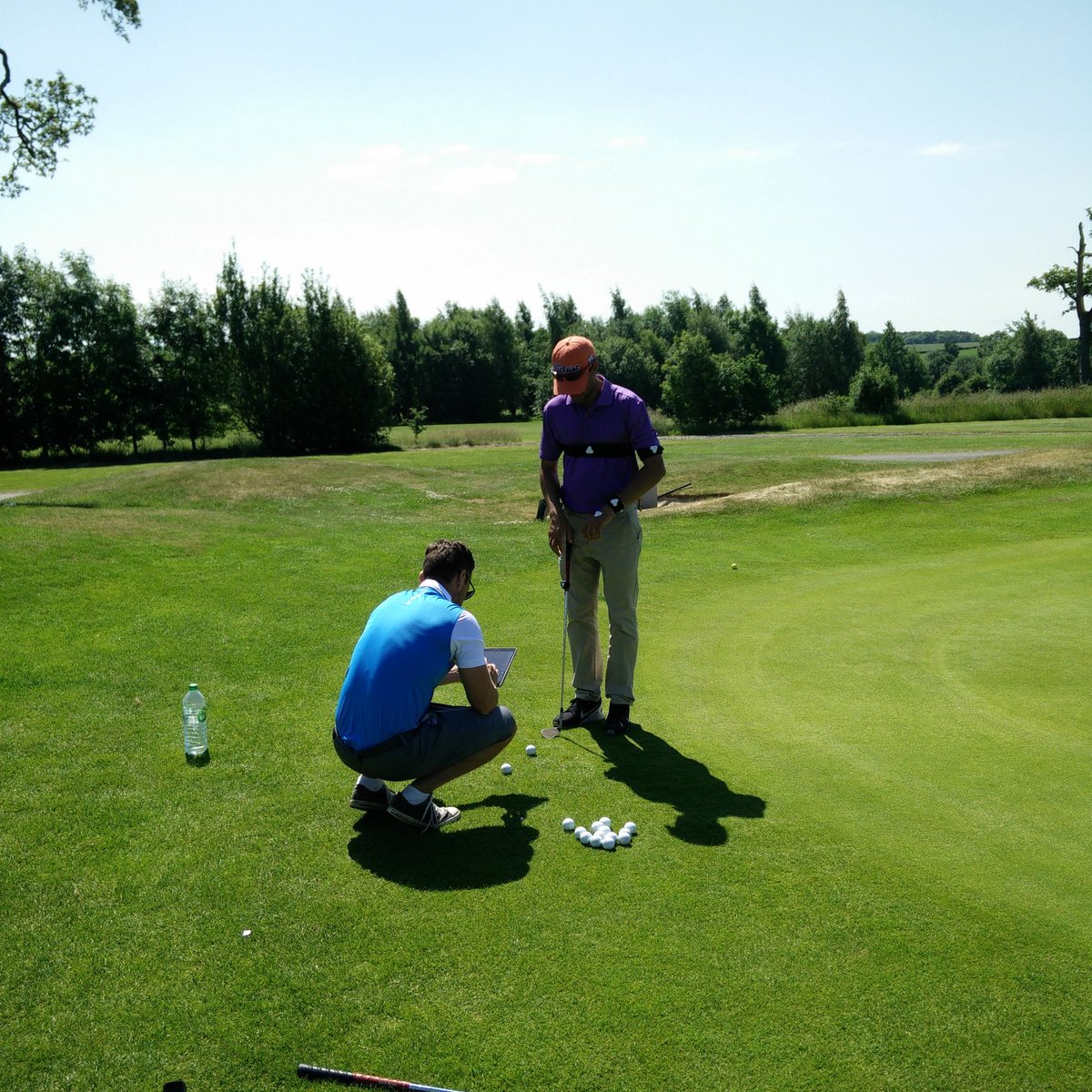 A little late but thanks <a href="/JamesRidyard/">James Ridyard</a> for your time last week. #shortgame <a href="/indervanweerelt/">Inder van Weerelt</a>