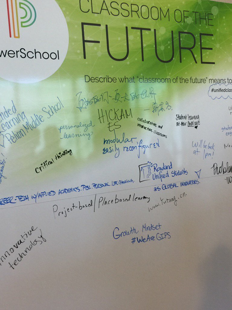 mrsraun's tweet photo. Classroom of the future! @Huskylearner https://t.co/L6PX3E9vjP