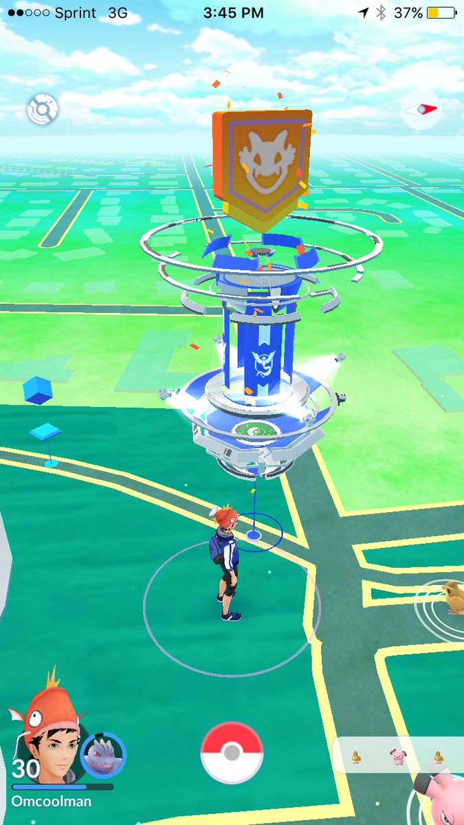 omcoolman's tweet photo. Just finished my first raid!!! #pokemongo #raid https://t.co/mQomFFZEz8