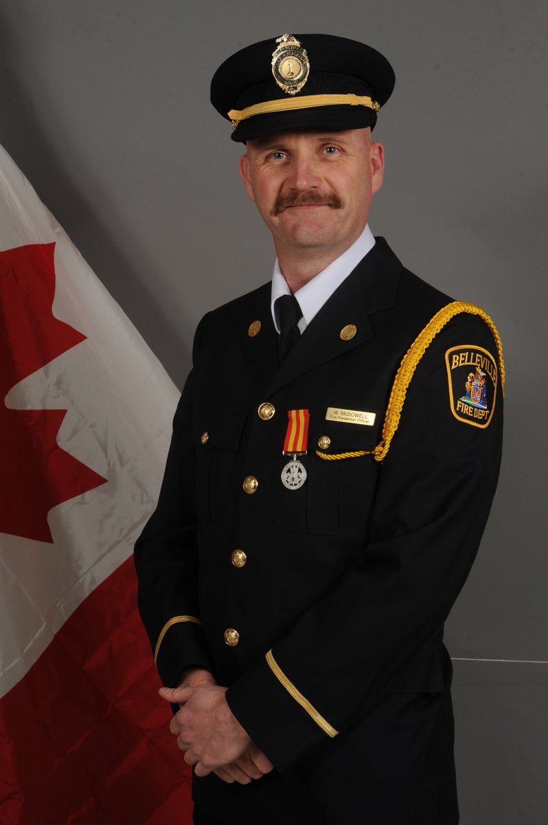 BellevilleFire's tweet image. Retired Fire Prevention Officer Will McDowell passed away this morning.  Our condolences to his family.  He will be missed.