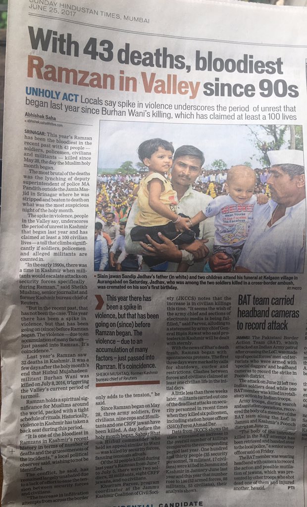 Charanssapra's tweet photo. #BJPForgets Nation demands President Rule in J&K. Modi waits for Kovind to win. By then many more bravehearts will b martyrd #RahulGandhi https://t.co/a7mGmnea58