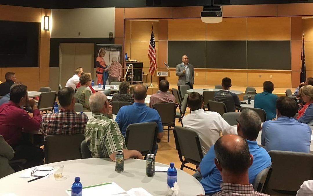 Casey_Schreiner's tweet photo. Last week I partnered with our @GFChamber @GFCMSU and others to promote #Apprenticeship as a great tool for growing the #mtworkforce. https://t.co/BXZf7E2vam