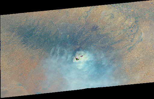 USGS_HDDS's tweet photo. 6 scenes of SPOT ingested to HDDS for event 201706_Fire_US #AzFire #BowieFire #LizardFire https://t.co/p5dcUDeV1H https://t.co/GfwGXVmVU6