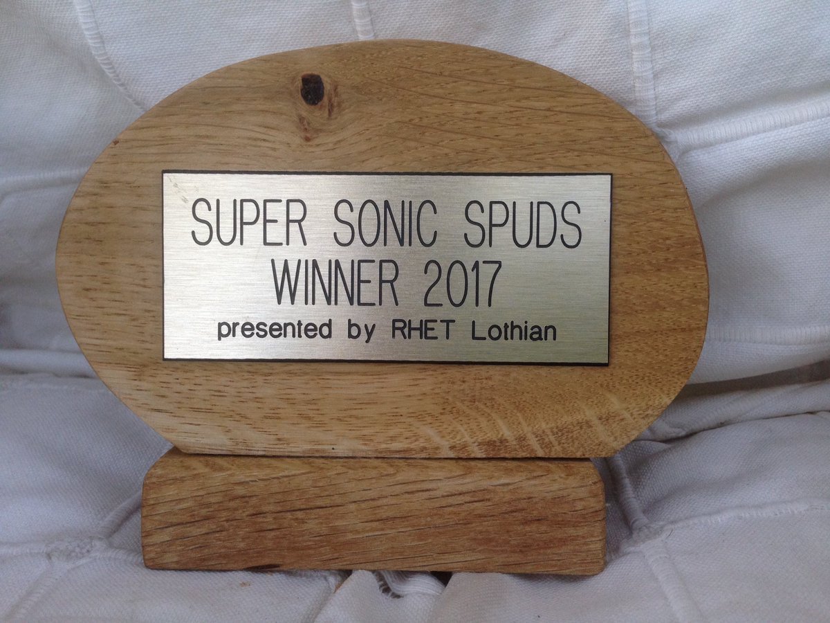 Which school will win the Super Sonic Spuds award for 2017? Find out on Monday <a href="/RHET_Lothian/">RHET_Lothian</a> <a href="/TheRHET/">RHET</a> <a href="/Scotmid/">Scotmid Co-operative</a> <a href="/DPGEastLothian/">Denholm Potato Growers</a>