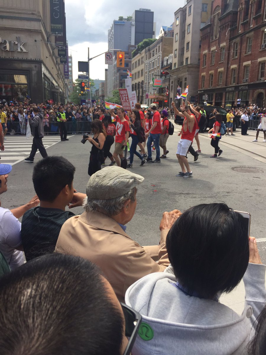 CANFAR30's tweet photo. .@CANFAR in the @PrideToronto Parade! #prideTO https://t.co/hDXl9PlUgy