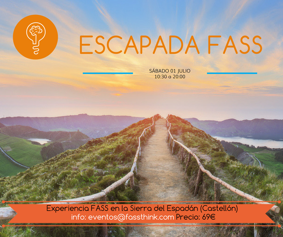FassThink's tweet image. #EscapadaFASS el próximo sábado 01 de Julio tenemos una experiencia FASS en la Sierra del Espadán (Castellón) info --&amp;gt; eventos@fassthink.com