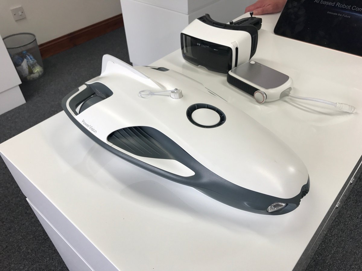 another @PowerVisionme product - the Power Ray underwater UAV