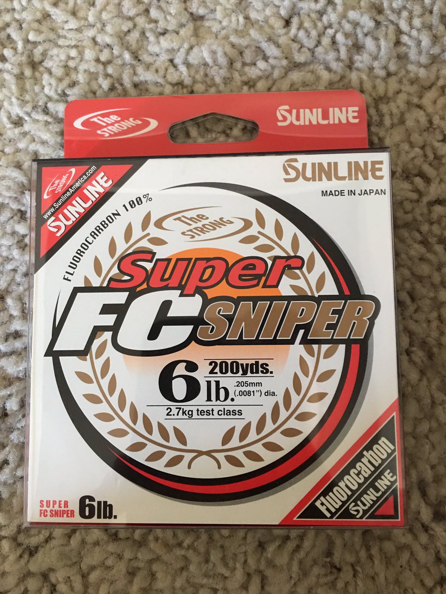 bassmaster_ty's tweet photo. Hands down the best drop shot line on the market #sunline #sniperFC https://t.co/bDHgBdRZvg