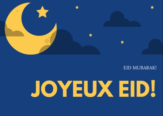 CSViamonde's tweet photo. Joyeux Eid #Eid Mubarak à celles et ceux qui le célèbrent! https://t.co/3FECT4kFi4