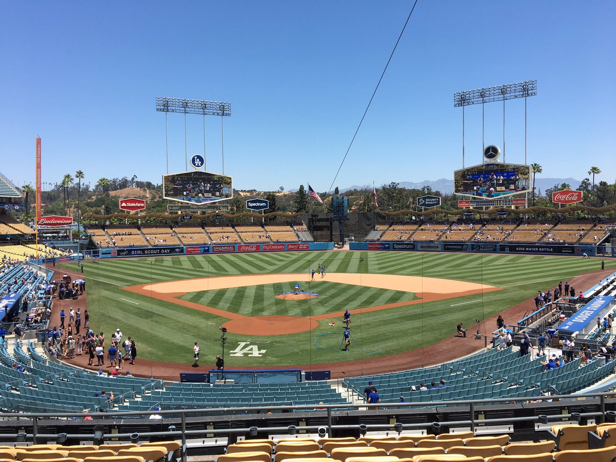BethMansfield's tweet photo. At #Dodgers game early. It's hot so we need some @PublicEnemyFTP to stoke that fire @djsevere! https://t.co/ogW69kHXgl