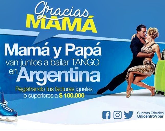 ☆GANAR ES FÁCIL  participa en el sorteo de un viaje para #mama&amp;papa en buenos aires argentina 
@unicentrovpar ☆Justo como lo prefieres ☆