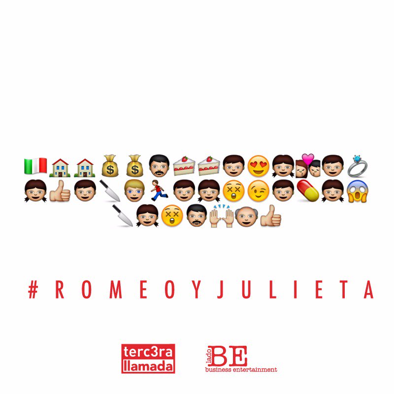Les vamos a contar Romeo y Julieta... 

<a href="/3aLlamadaTeatro/">Tercera Llamada</a>  
Hoy tenemos función a las 6:00pm 
¡Ultimas 4 semanas!