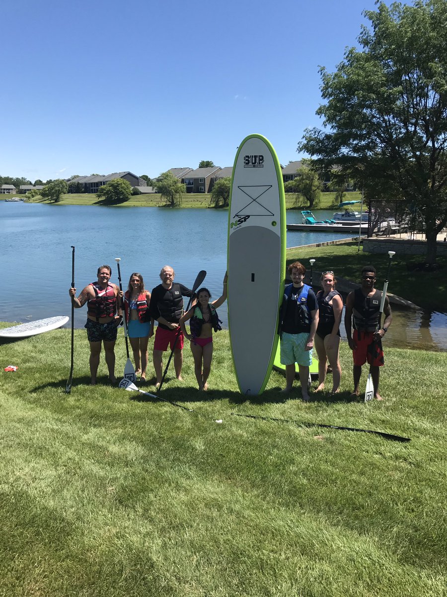 SUPindy's tweet photo. Sunday morning SUPYOGA sesh with @MariaBPilates 
11am-12:15 @SomersetLakes no wake zone spring fed lakes! 317 506 4861 for class info 🏄🏼 https://t.co/f2IlN3uCDG