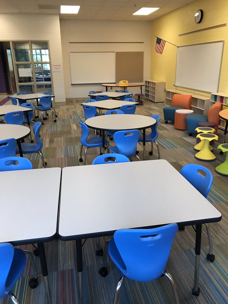 RogersLaneES's tweet photo. We are getting our classrooms ready for the arrival of our staff &amp; students in August 2017! @WCPSS @wcpssEastern @EdElements #WeRockIt https://t.co/5SeKWTOBFC