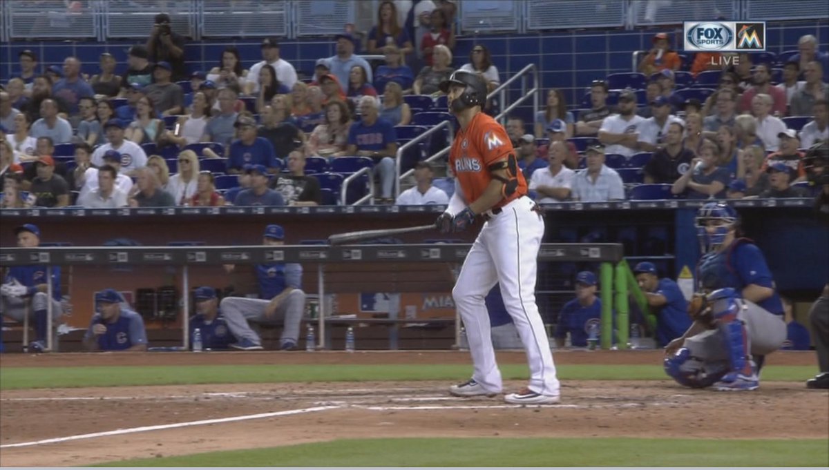 Stanton hits 20th home run of season, Ichiro makes history as Marlins double-up Cubs 4-2 bit.ly/2sbdYRV https://t.co/6IryzcjSZe