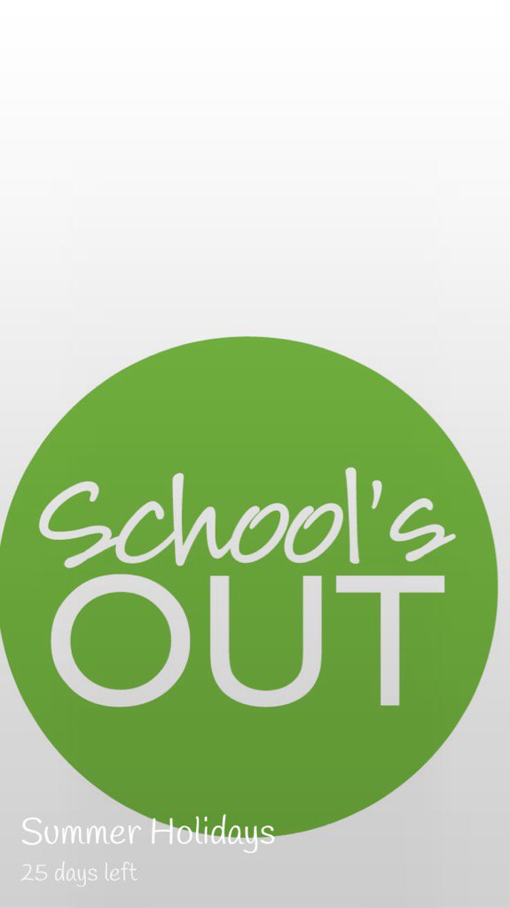 mr_jk19's tweet photo. 25 days to go #summerholiday #includingweekends https://t.co/zg8dqIZUtJ