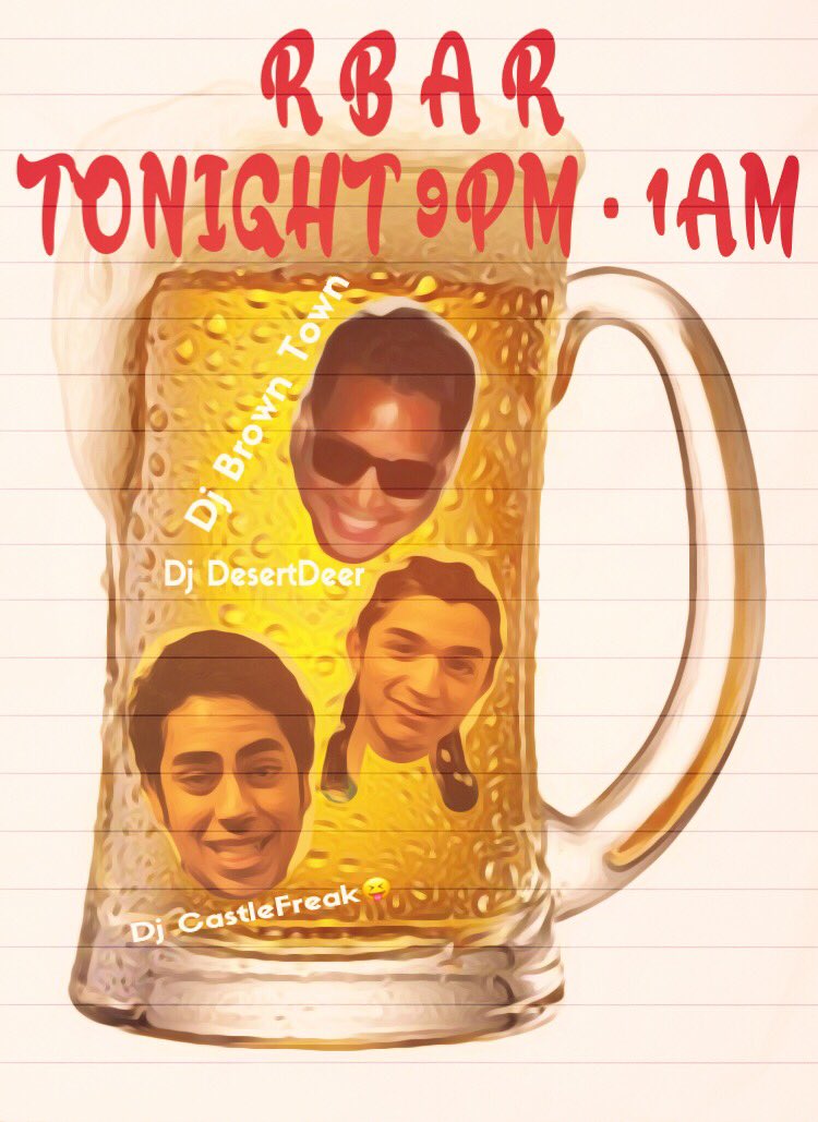 ItsOurBar's tweet photo. Come take a savage sized sip and soak up some rock n roll from Desert Deer, Castle Freak, and DJ Brown Town starting at 9pm. #Tucson https://t.co/ALZhO0mbHE