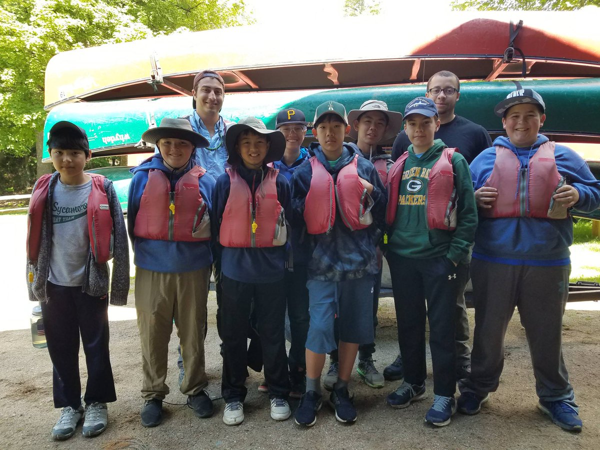 campchippewa's tweet photo. Sooner cabin left this morning for a two-day trip down the Crow Wing River. Enjoy the trip, boys! #crowwing #canoe #CC2017 https://t.co/Xnx68k5qoz