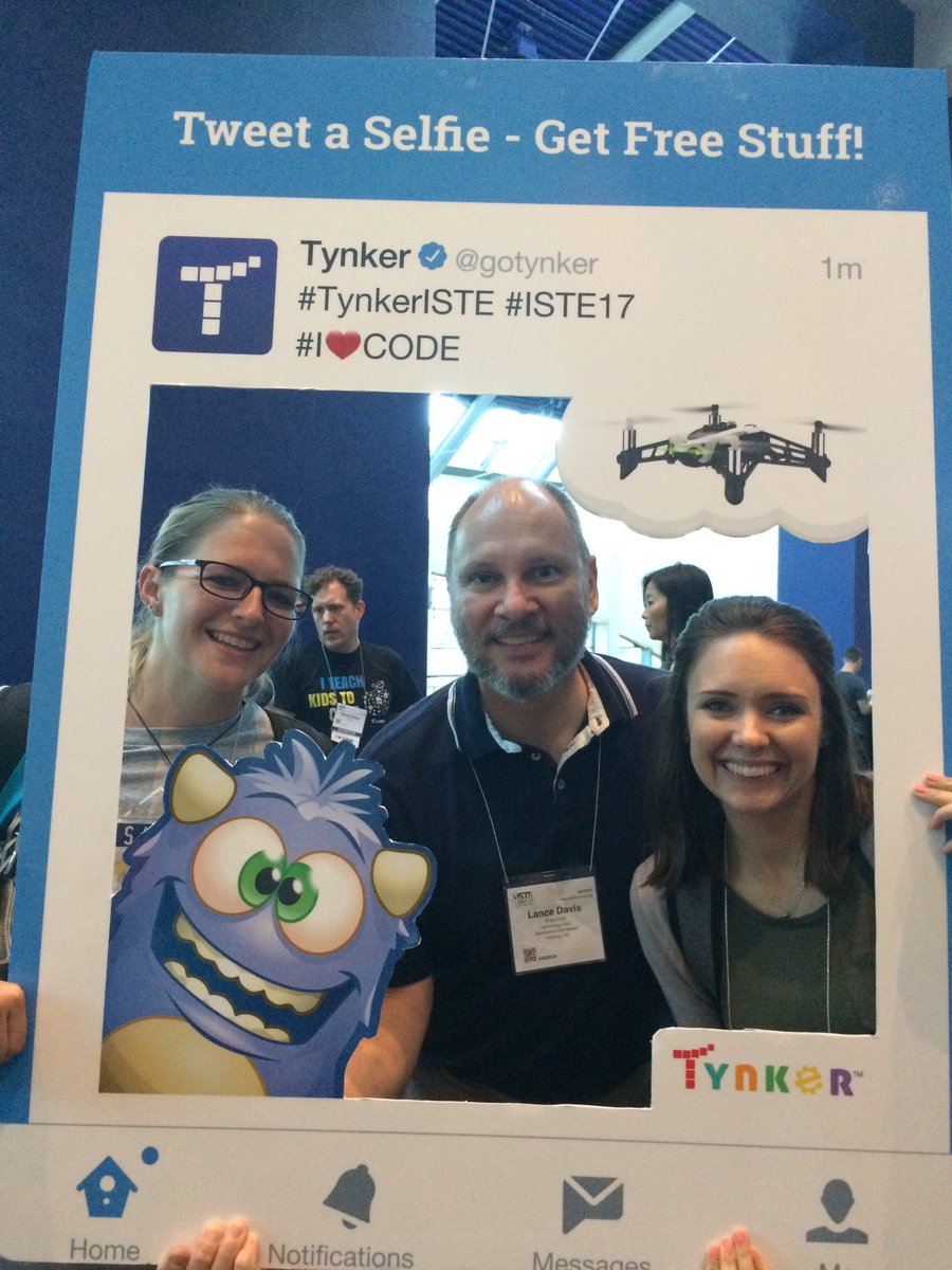 clance250's tweet photo. #TynkerISTE #ISTE17 #I❤️Code https://t.co/xpYhGGdLji