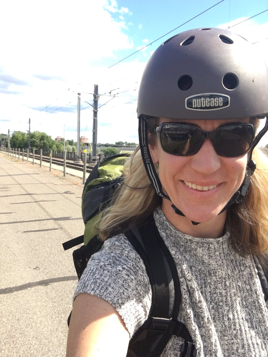 AimeeWitteman's tweet photo. Biking to an all-day program director retreat. Ready to get my #radicalinquiry on. @McKnightFdn https://t.co/QsxATxl0hT