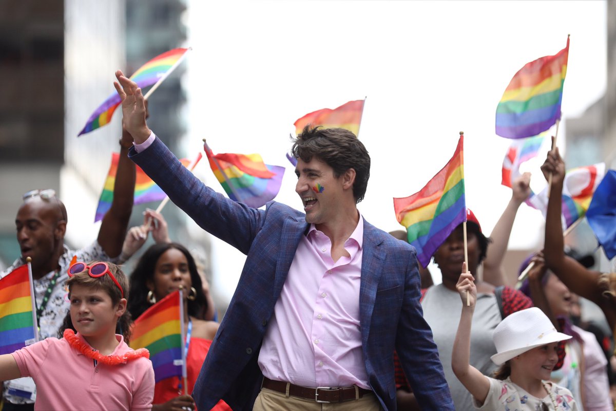 JustinTrudeau's tweet image. L'amour, c'est l'amour. #PrideTO