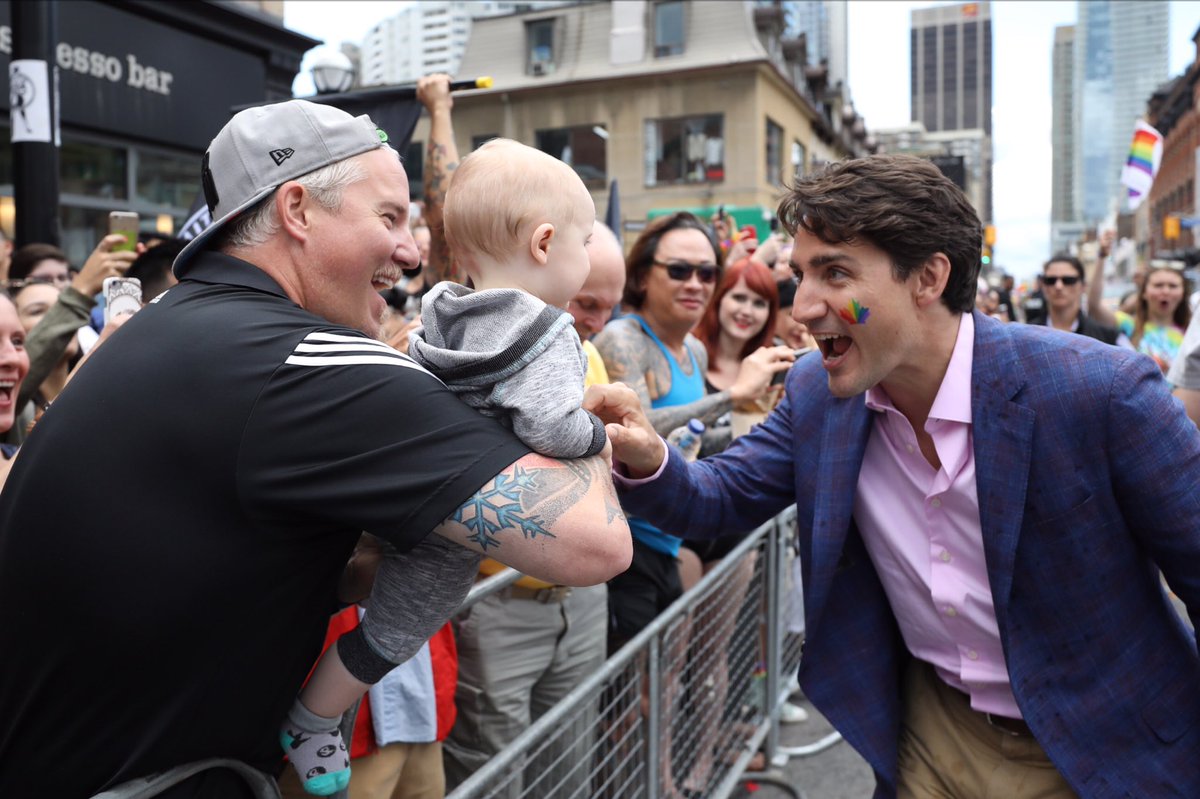 JustinTrudeau's tweet image. L'amour, c'est l'amour. #PrideTO