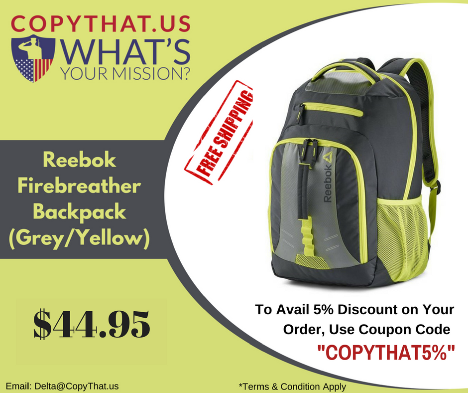 Copy_That_US's tweet image. #Reebok Firebreather #Backpack (Grey/Yellow) #ReebokBackpack copythat.us/reebok-firebre…