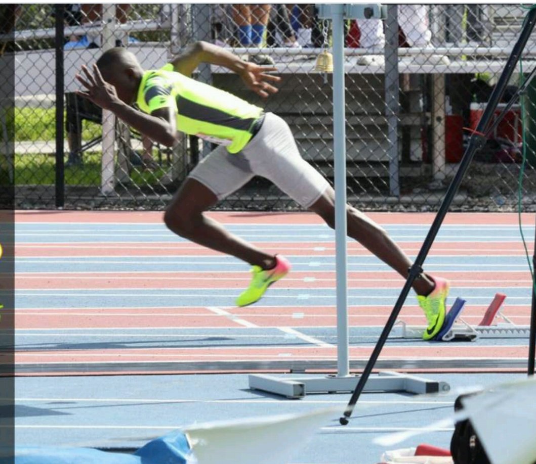 Da_MegaZoe's tweet photo. Really proud of the job lil bro @0jstay1k did on the track this weekend.... 1st overall in long jump &amp; triple jump...4th overall in 200m! https://t.co/XFAiSEj9Oz